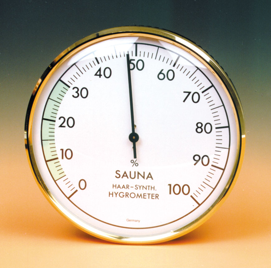 Sauna- Hygrometer, Artikel-Nr. 1012