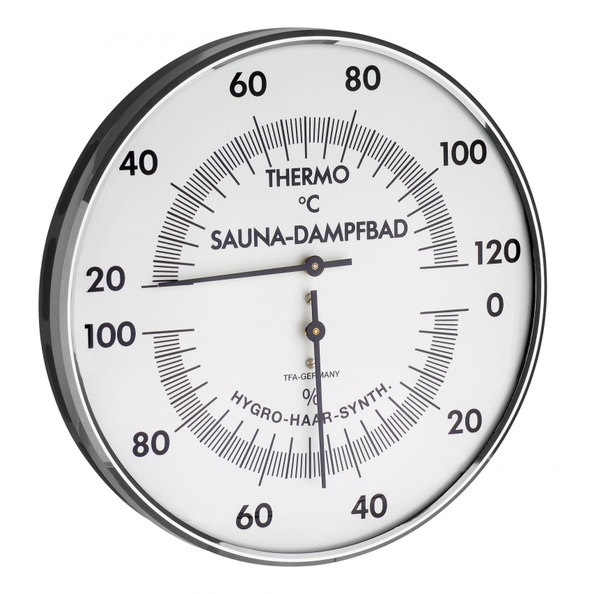Sauna-Thermo- Hygrometer, Artikel-Nr. 1032