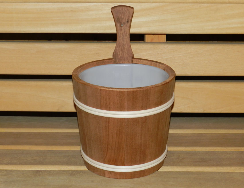 Sauna-Aufgusskübel Thermoholz 5l, Artikel-Nr. 209T