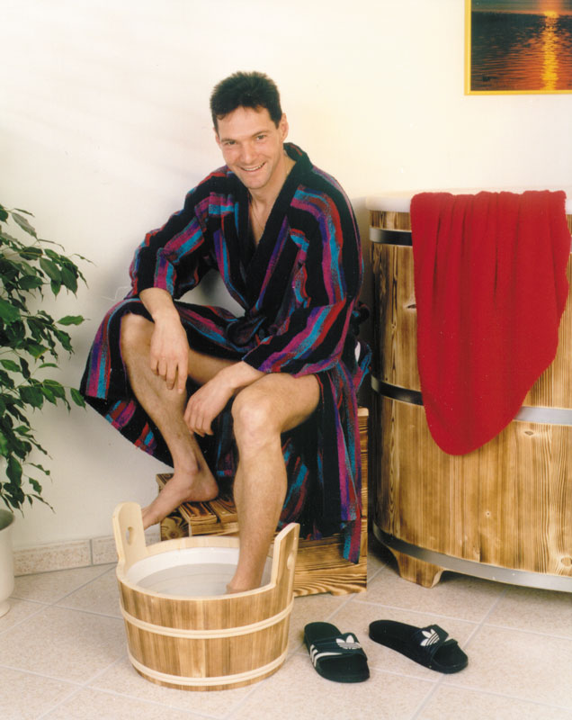 Sauna-Fußwärmebecken, Artikel-Nr. 454