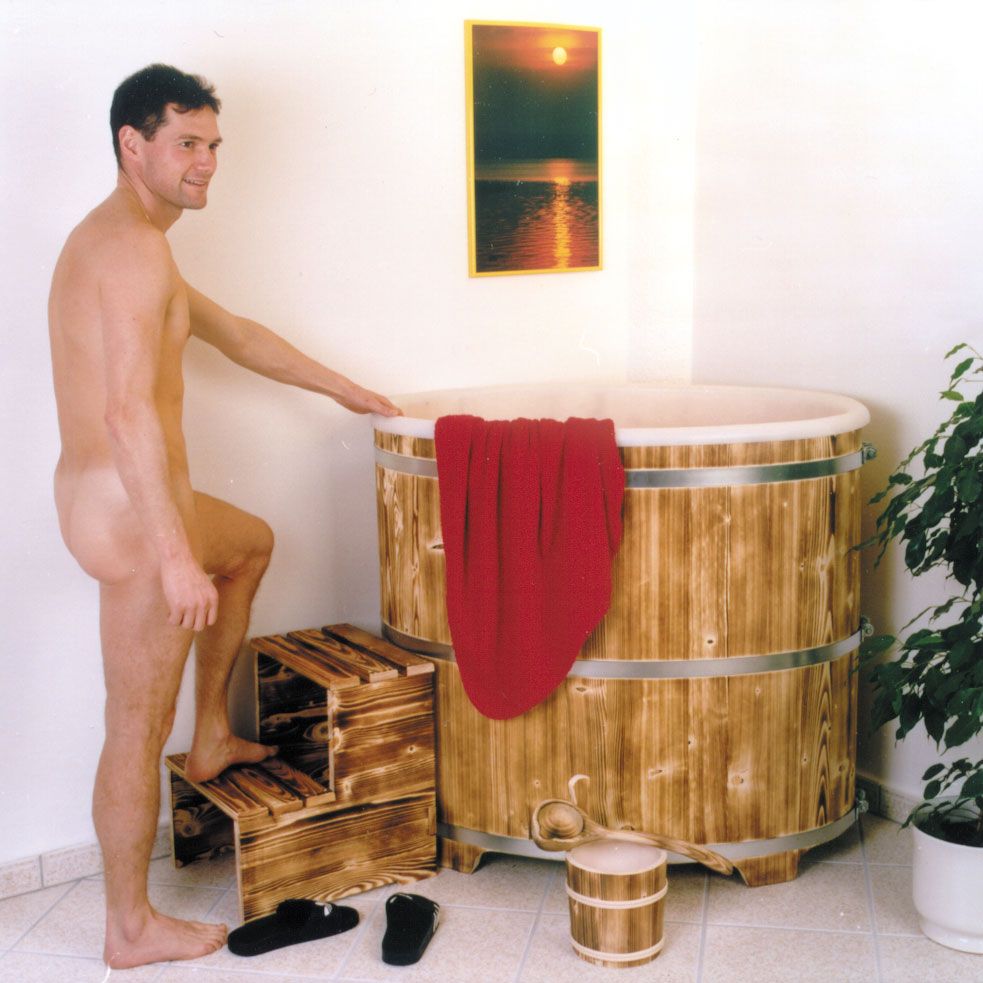 Sauna-Tauchbecken